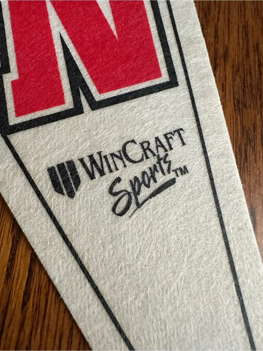 Vintage Chicago Bulls Scottie Pippen caricature felt pennant